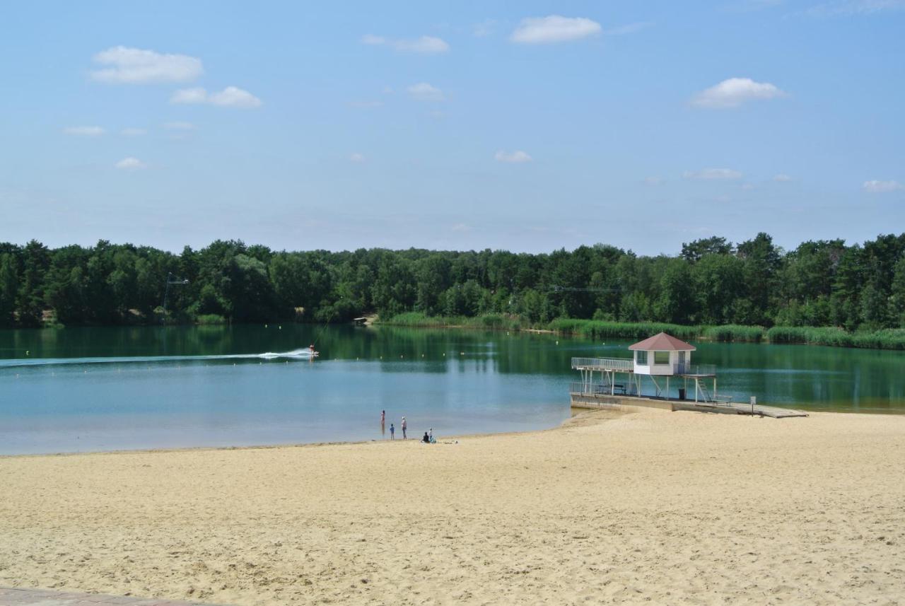 Bernsteinsee Ferienhauser Villa Sassenburg Bagian luar foto